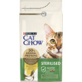 CAT CHOW Sterilized.Для стерилізованих котів. З куркою.Сух/кот 6х1,5кг